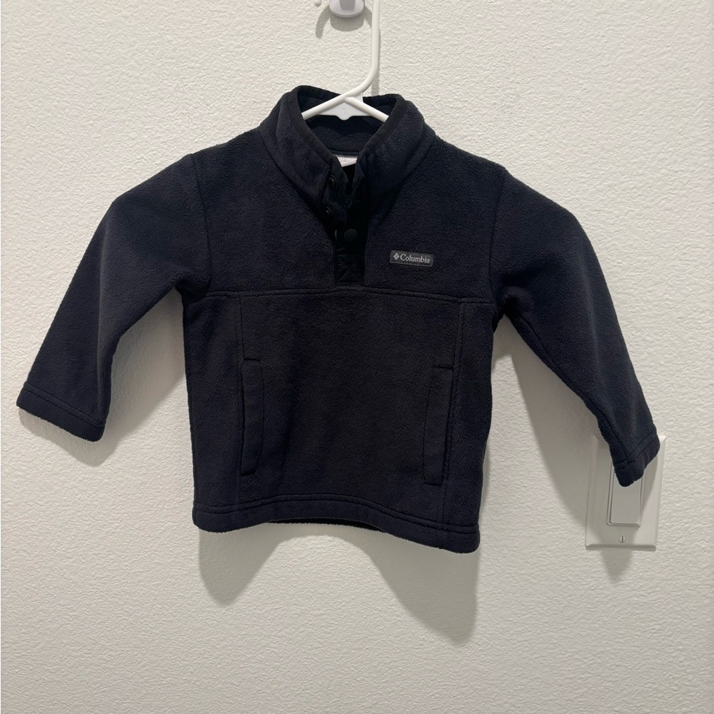Columbia Charcoal Fleece Jacket Toddler 2T